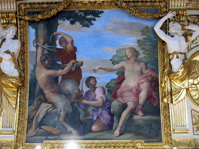 Apollon et Marsyas by Giovanni Francesco Romanelli
