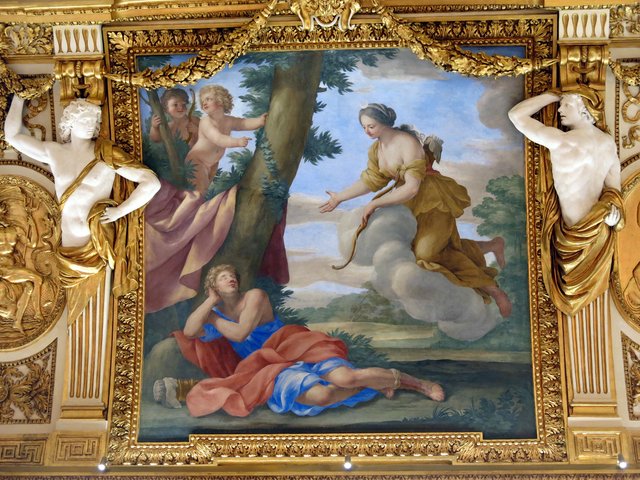 Diane et Endymion by Giovanni Francesco Romanelli