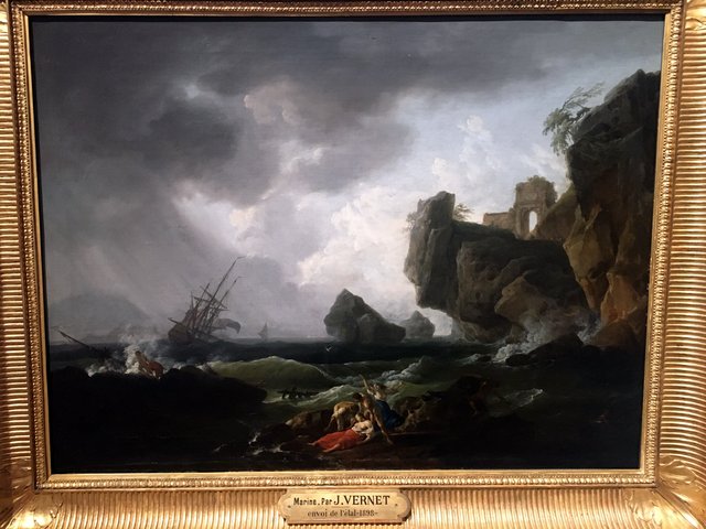Un Naufrage by Joseph Vernet
