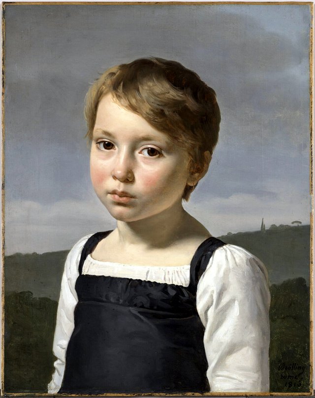 Portrait de Caroline Hayard by Michel Martin Drolling