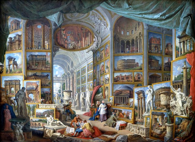 Ancient Rome by Giovanni Paolo Panini