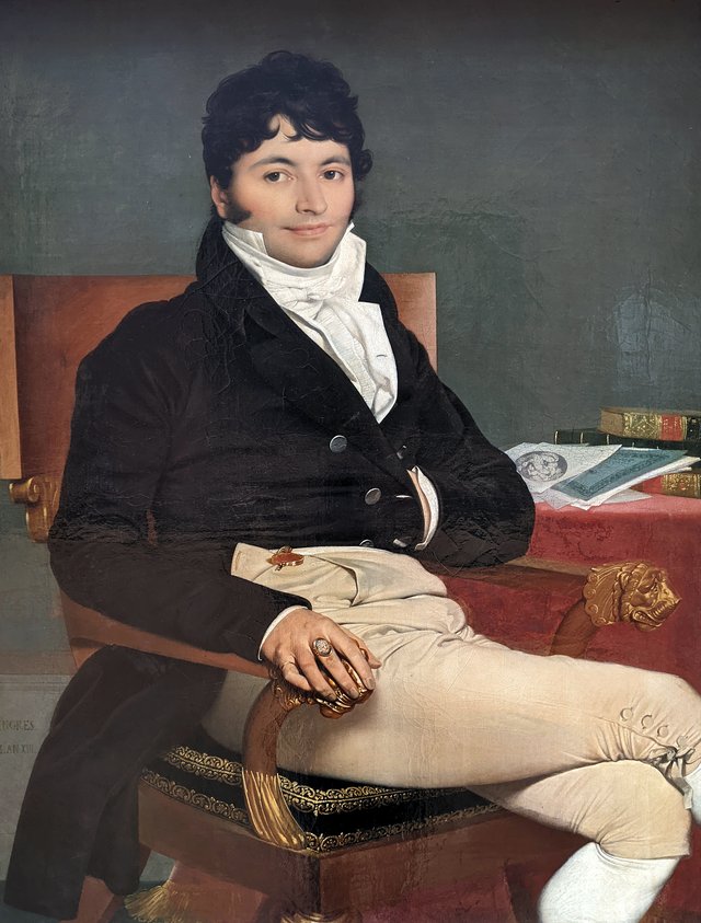 Portrait of Philibert Rivière by Jean-Auguste-Dominique Ingres