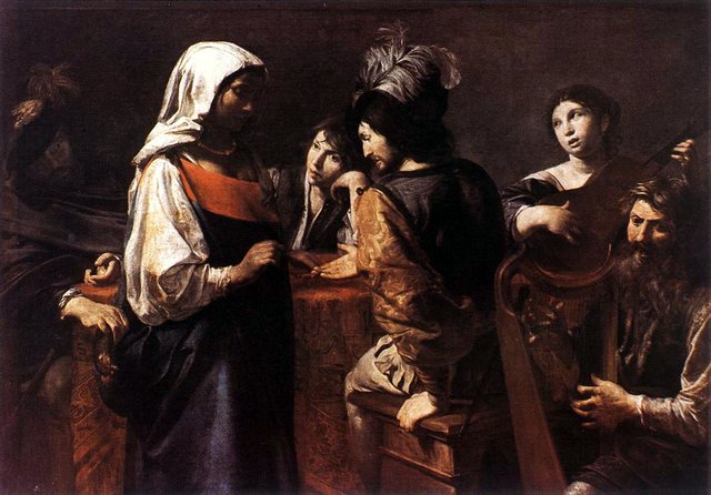 The Fortune Teller by Valentin de Boulogne