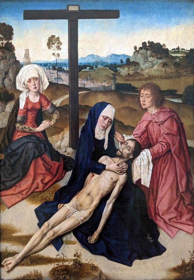 The Lamentation over the dead Christ by Dieric Bouts