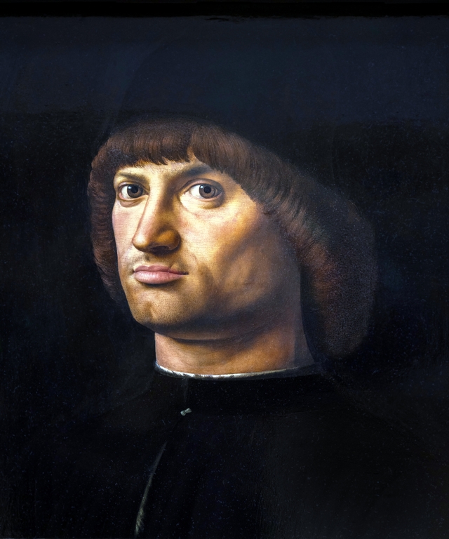 Portrait of a Man, called condottiere by Antonello da Messina