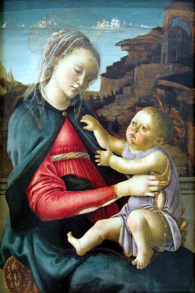 Madonna and Child by Sandro Botticelli