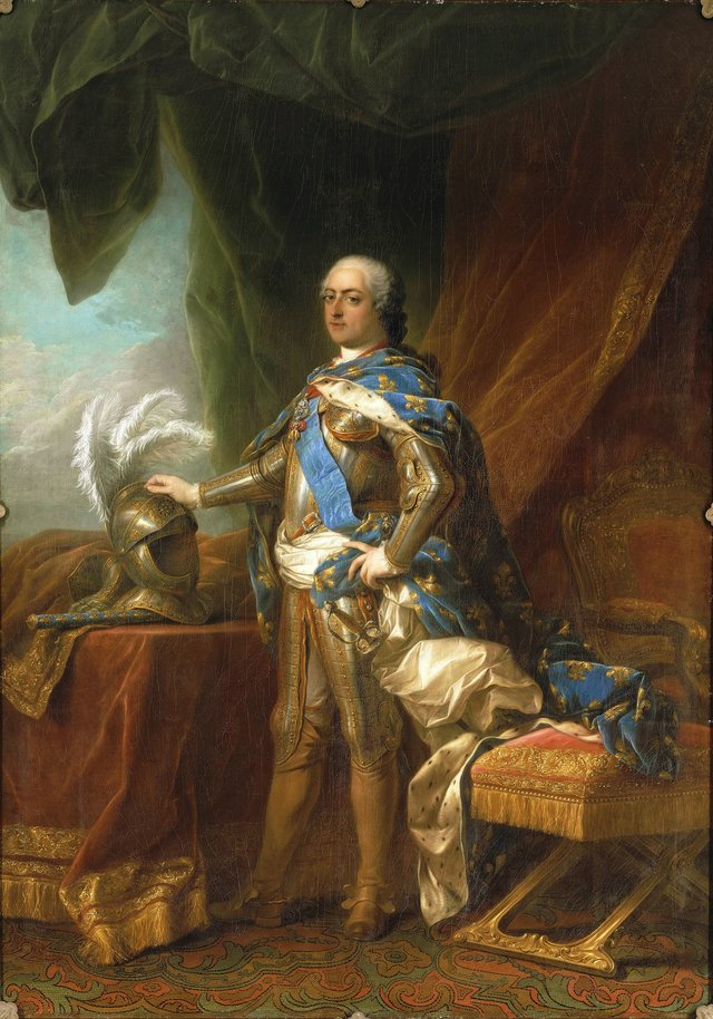 Louis XV, King of France (1710-1774) by Charles-André van Loo