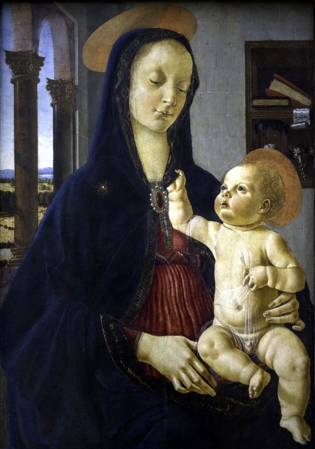 Madonna and Child by Domenico Ghirlandaio