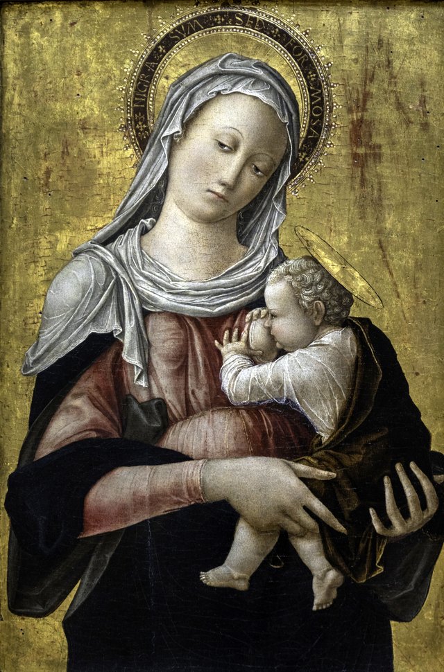 Nursing Madonna by Bartolomeo Vivarini