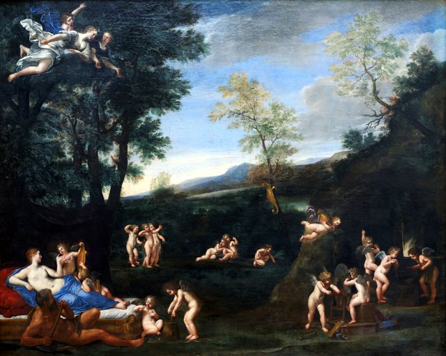 The Rest of Venus and Vulcan by Francesco Albani