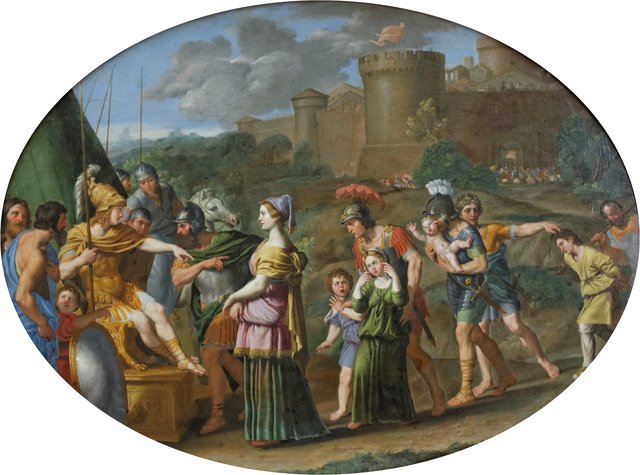 Timoclea Before Alexander the Great by Domenichino