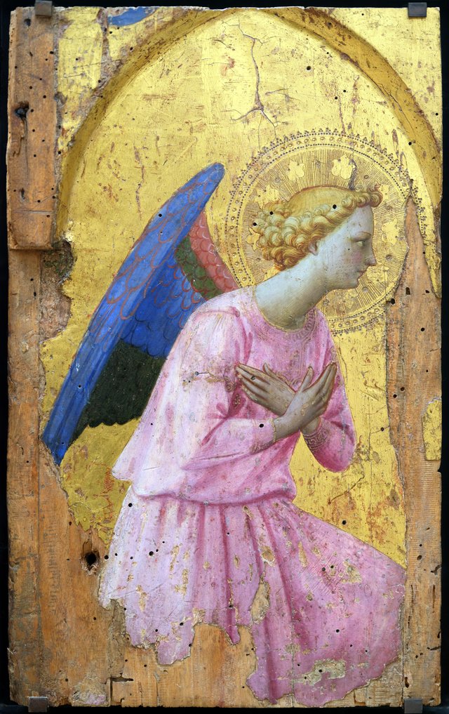 Adoring Angel, Looking Right by Fra Angelico