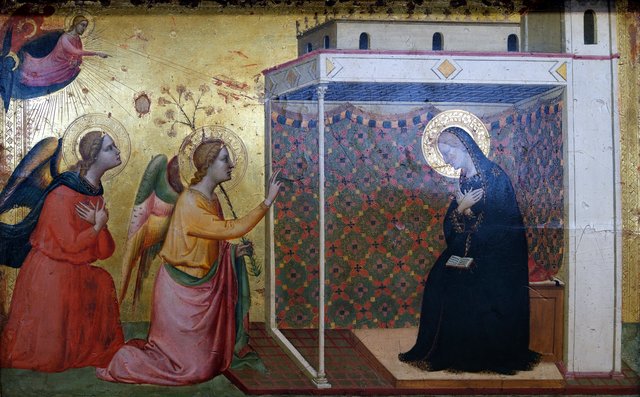 Annunciation by Bernardo Daddi
