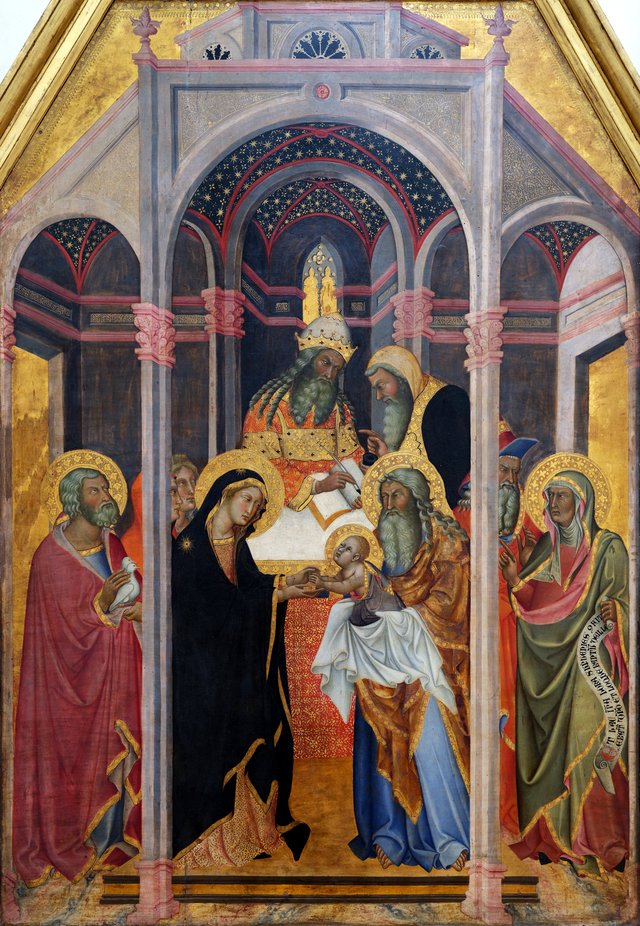 The Presentation at the Temple by Bartolo di Fredi