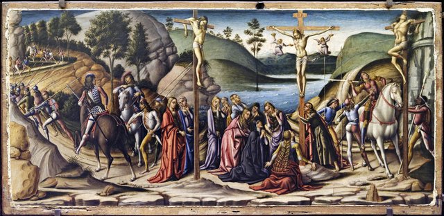 Crucifixion by Niccolò di Liberatore