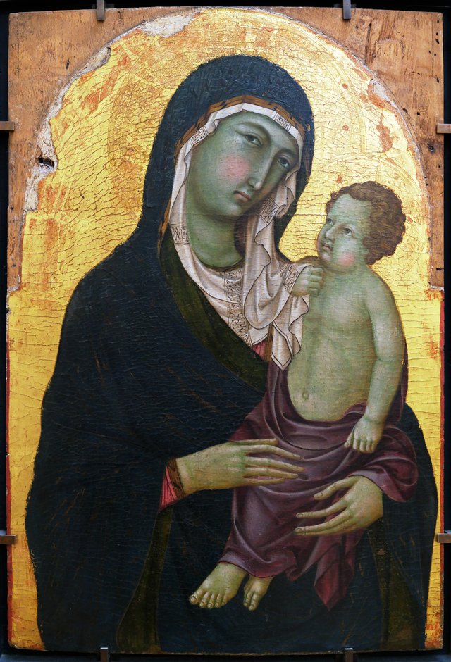 Madonna and Child by Ugolino di Nerio