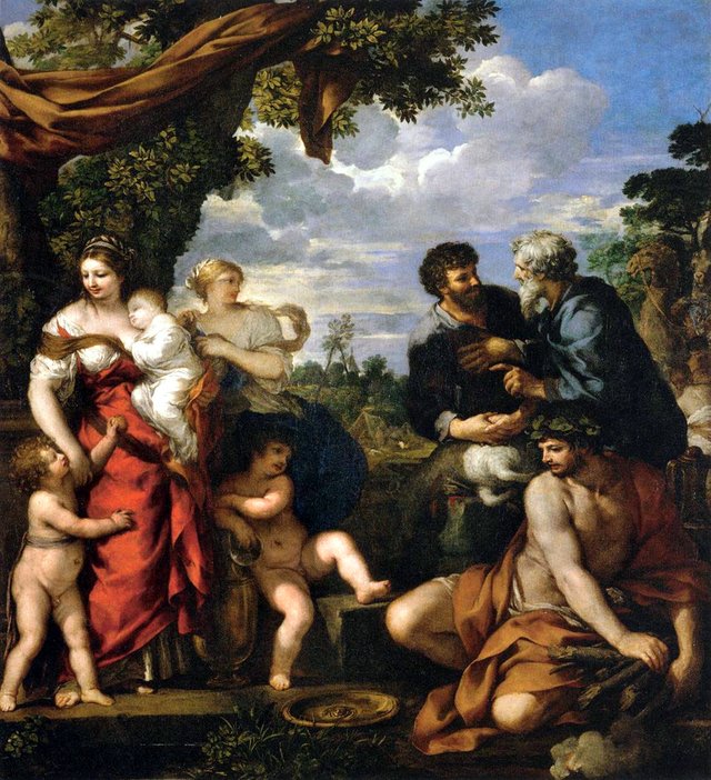 The Covenant between Jacob and Laban by Pietro da Cortona