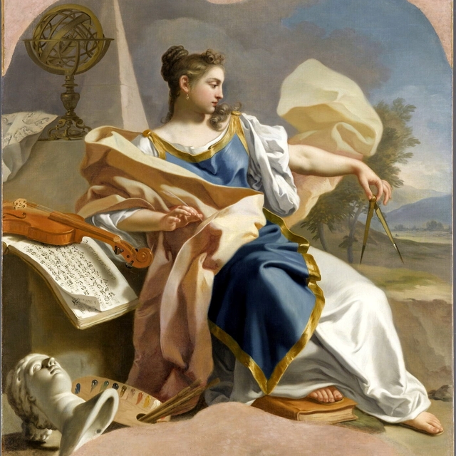 Allegory of Arts by Francesco de Mura