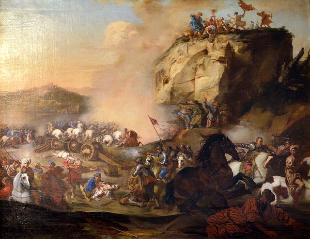 Battle Againt the Turks by Andrea di Leone