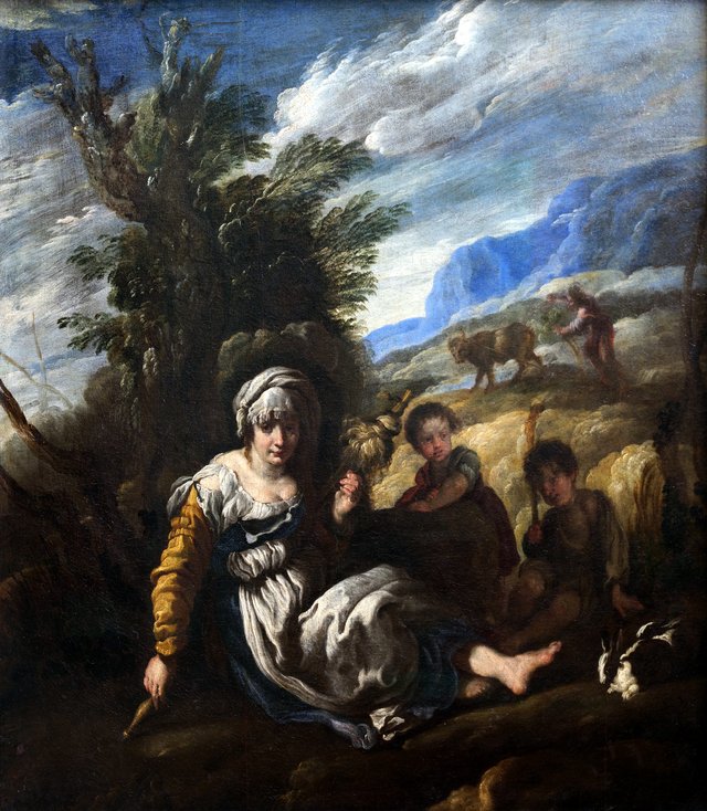 Pastoral Life by Domenico Fetti