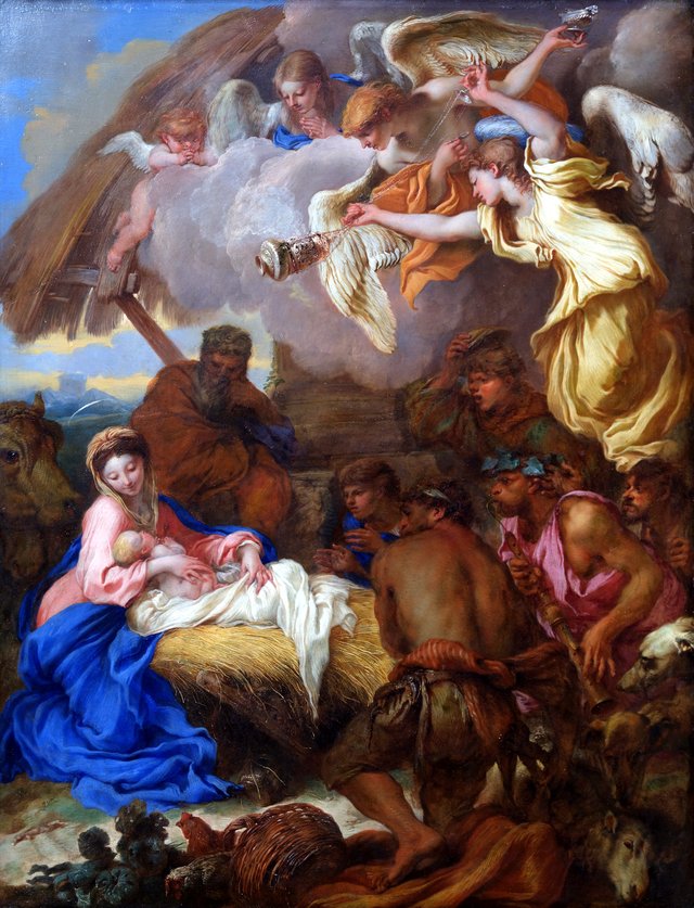 The Adoration of the Shepherds by Giovanni Benedetto Castiglione