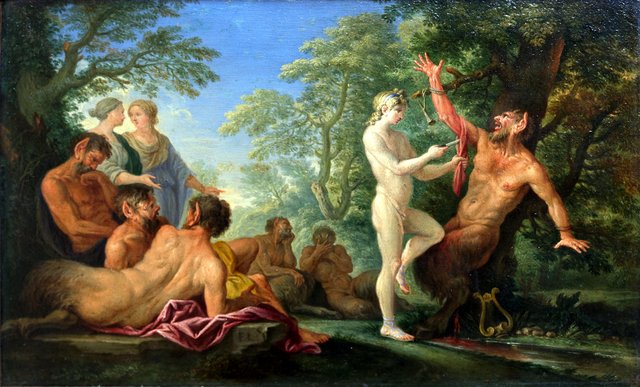 Apollo Flaying Marsyas by Filippo Lauri