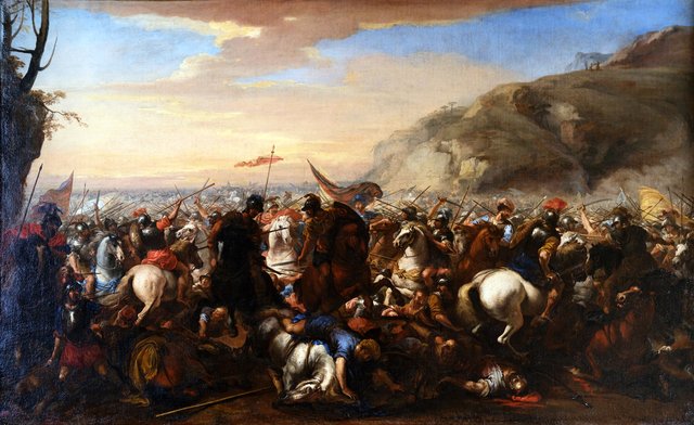 Moses' Battle by Jacques Courtois