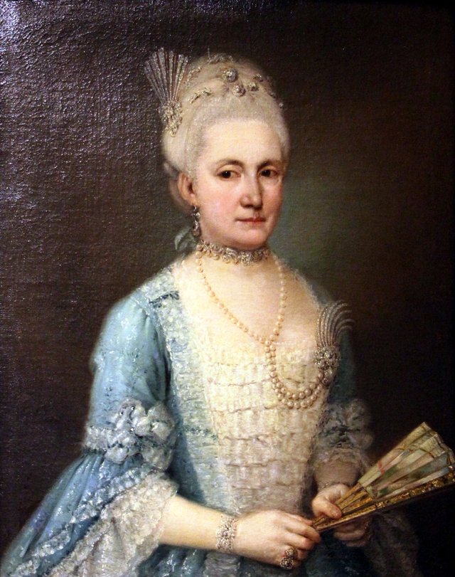 Portrait of Matilde Querini da Ponte by Pietro Longhi