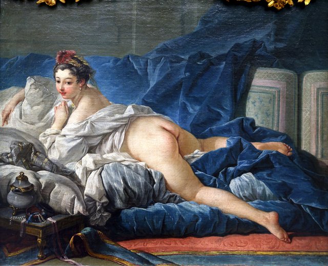 Brown Odalisque by François Boucher