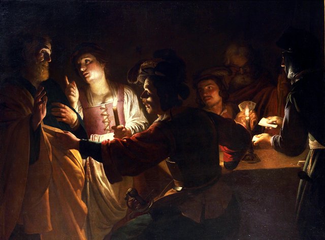 The Denial of Peter by Gerard van Honthorst
