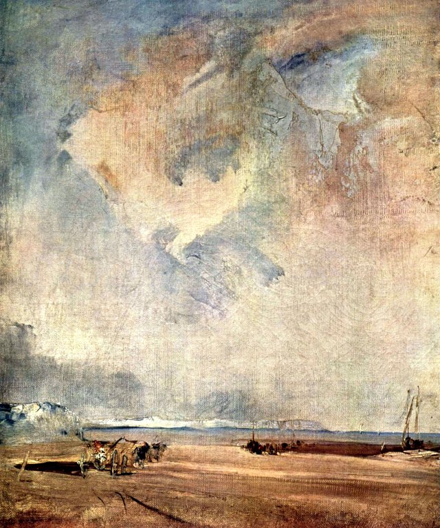 Die normannische Küste by Richard Parkes Bonington