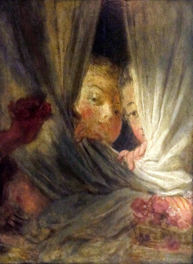 Curiosity by Jean-Honoré Fragonard