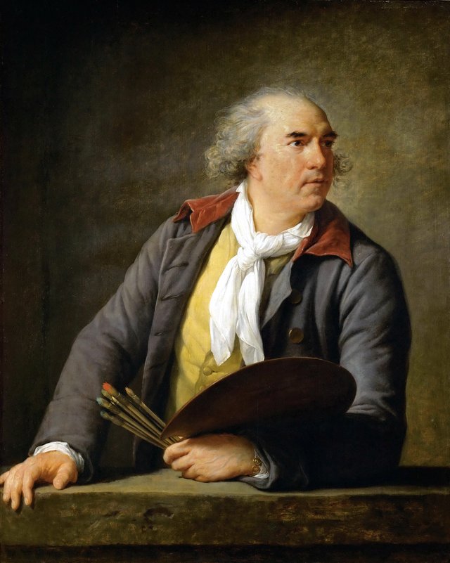 Hubert Robert by Élisabeth Louise Vigée Le Brun