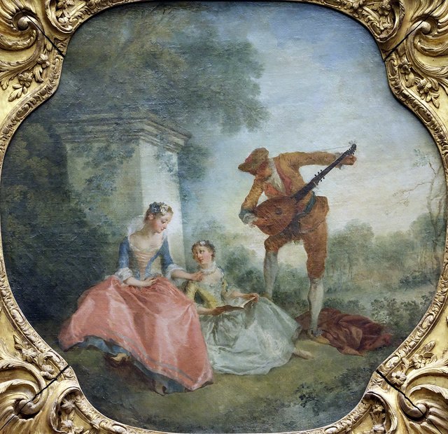 The Music Lesson by Nicolas Lancret