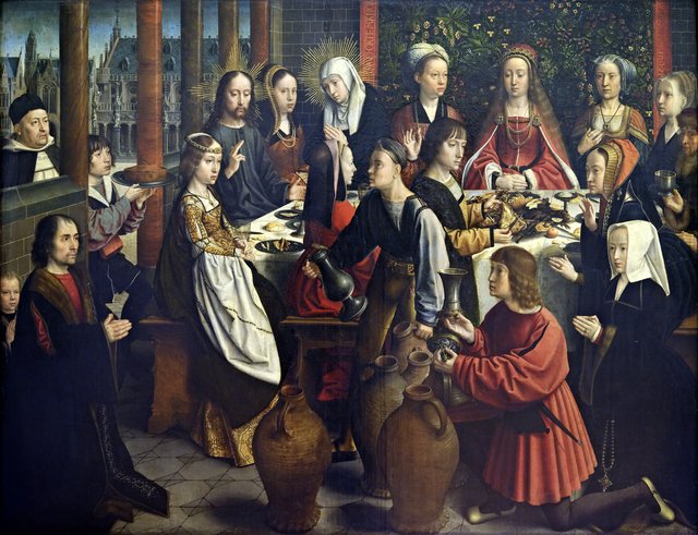 The Marriage at Cana by Gerard David