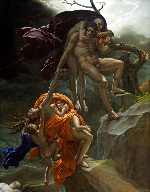 Scene of the Flood by Anne-Louis Girodet