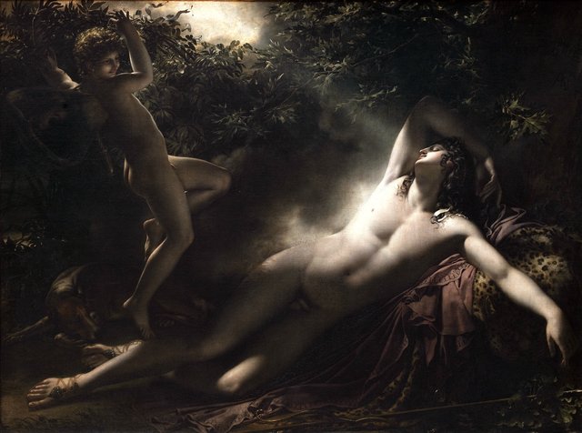 The Sleep of Endymion by Anne-Louis Girodet