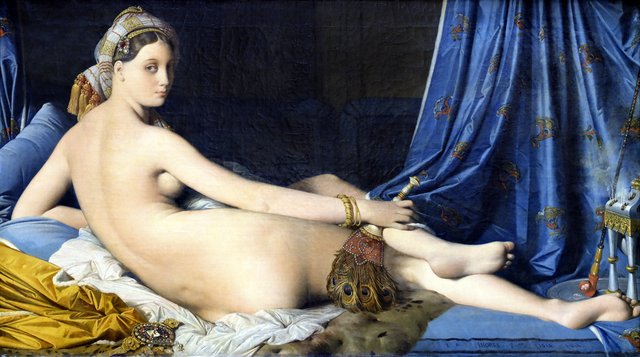 Grande Odalisque by Jean-Auguste-Dominique Ingres
