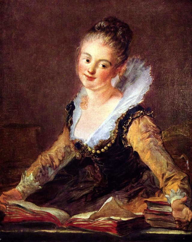 L’Étude by Jean-Honoré Fragonard