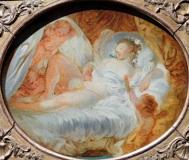 Le feu aux poudres by Jean-Honoré Fragonard