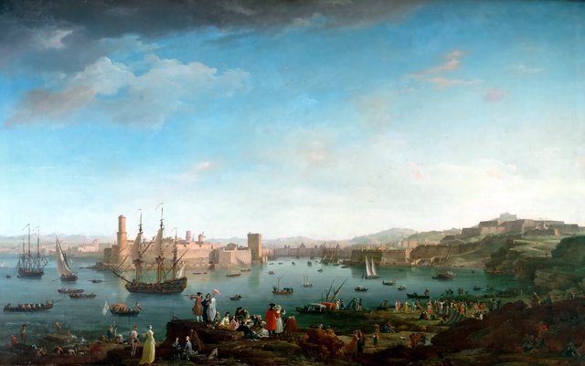 The Port of Marseille by Joseph Vernet
