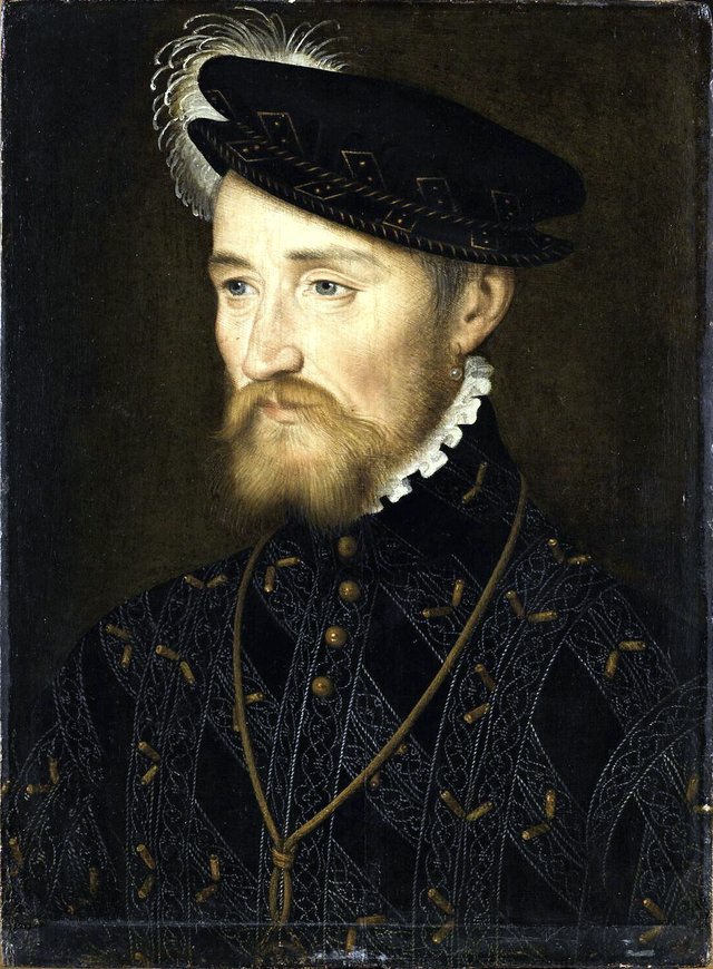 François de Lorraine, 2nd Duke de Guise (1519-1563) by François Clouet