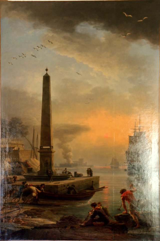 Morning at Sea: Fog Effect by Joseph Vernet
