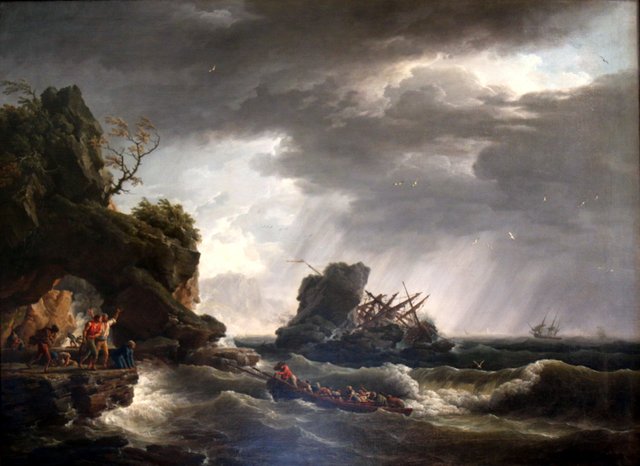 The Shipwreck by Joseph Vernet