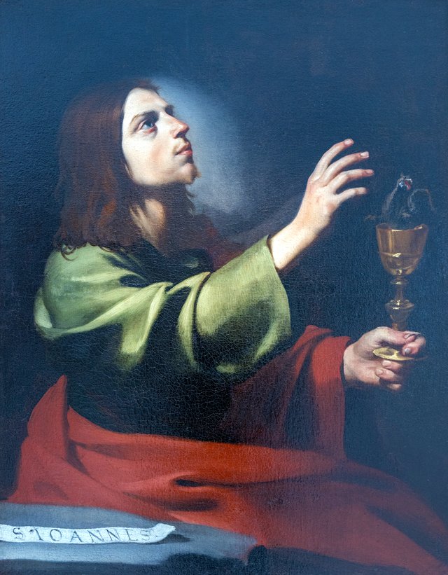 Saint John the Evangelist by Jusepe de Ribera
