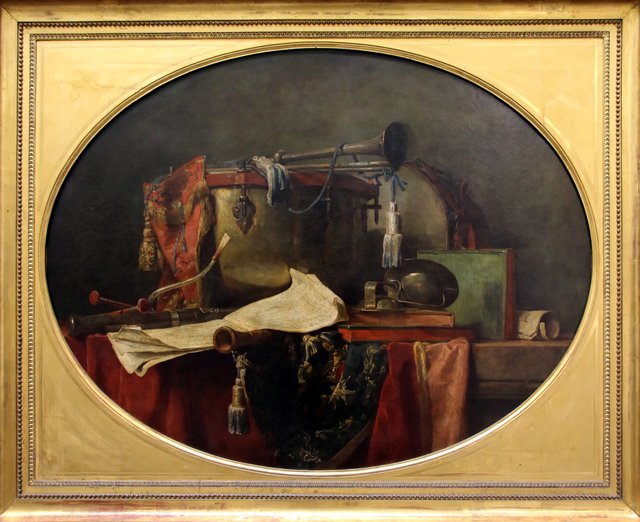 Instruments de la Musique Militaire by Jean-Baptiste-Siméon Chardin