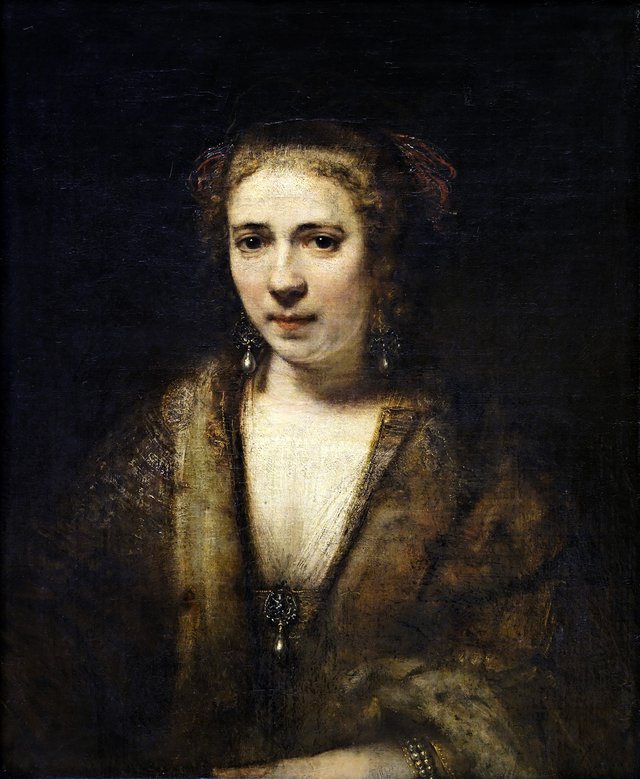 Hendrickje Stoffels by Rembrandt