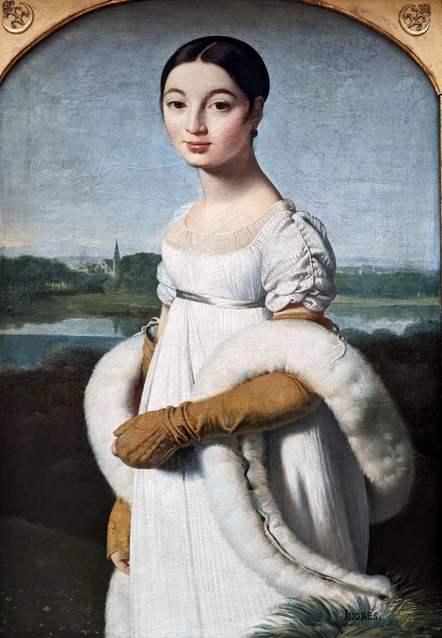 Mademoiselle Caroline Rivière by Jean-Auguste-Dominique Ingres