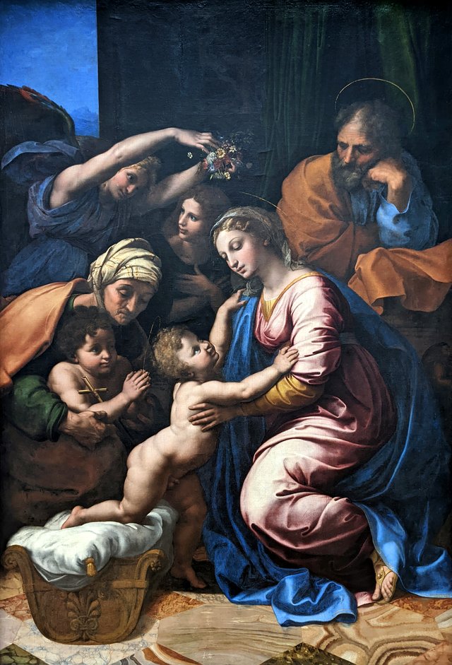 Holy Family of Francis I by Raphael