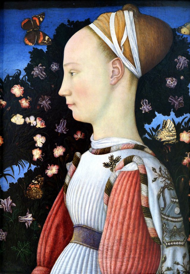 Portrait of a Princess by Pisanello